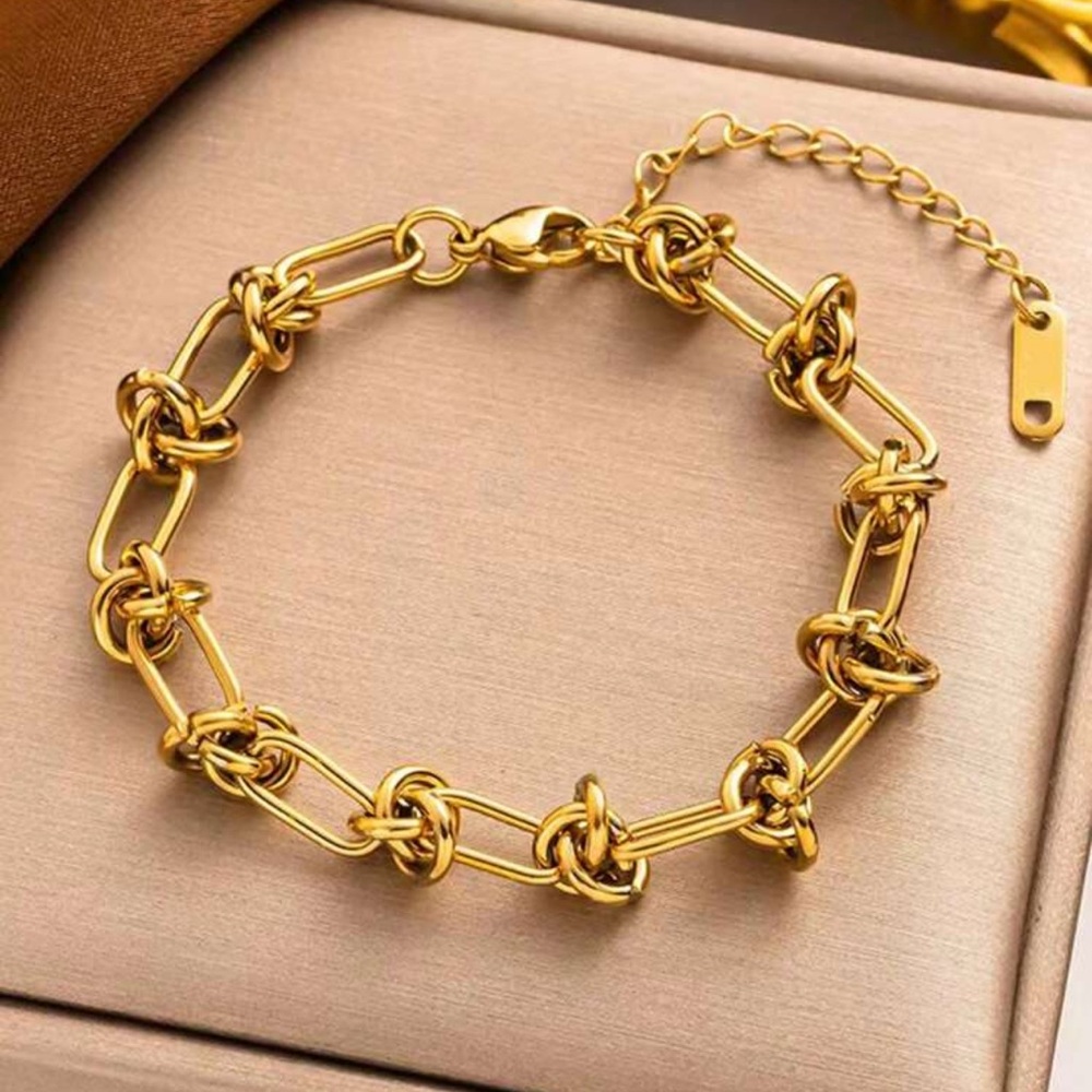 Elegant GoldBracelet stainless steel